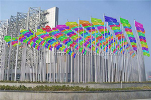 12米不銹鋼錐形旗桿