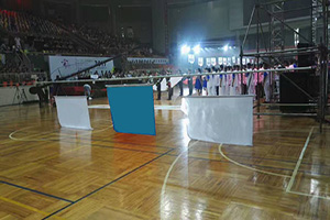 水平頒獎(jiǎng)旗