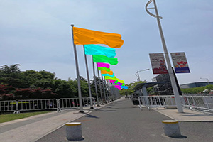 8米鋁合金錐形旗桿